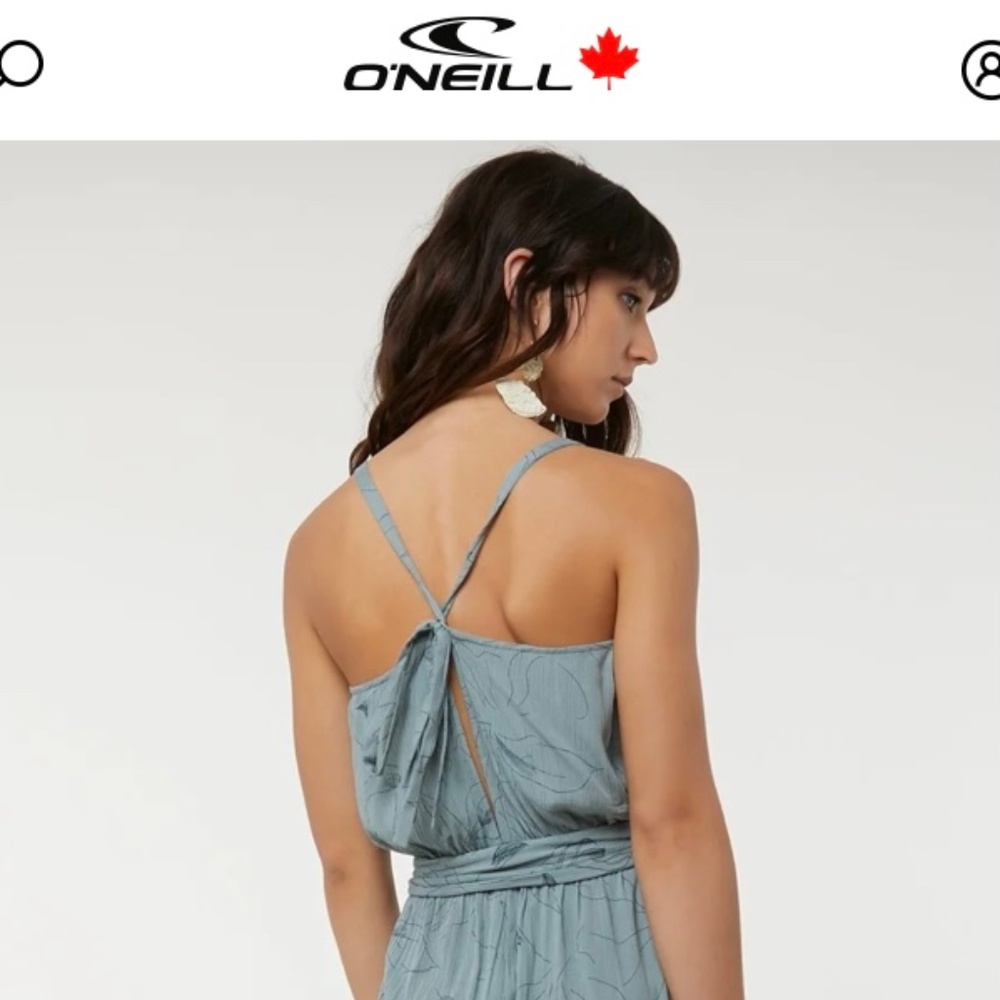 O'Neill‎ Barret Dusty Blue Jumpsuit S Steal